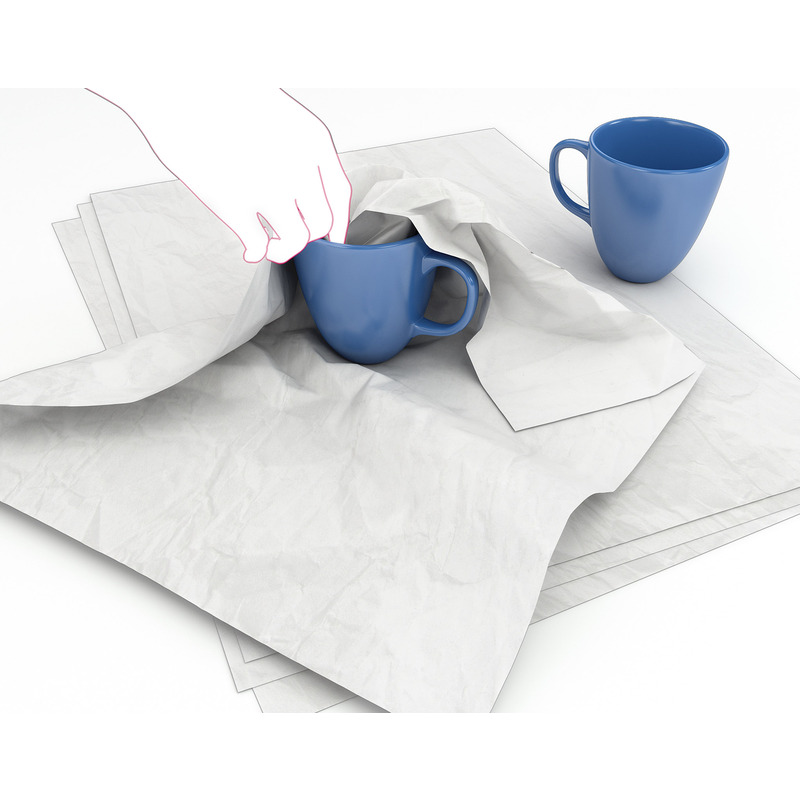 Seidenpapier, 50 x 75 cm, weiss, 250 Bogen