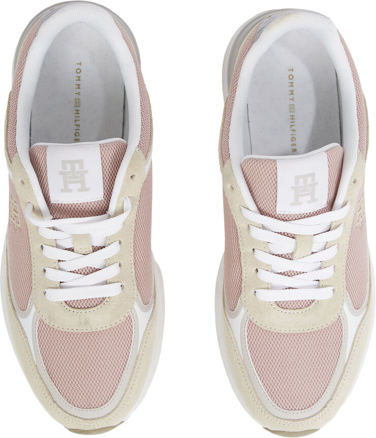 Tommy Hilfiger CASUAL FASHION RUNNER MIX Classic beige/pink