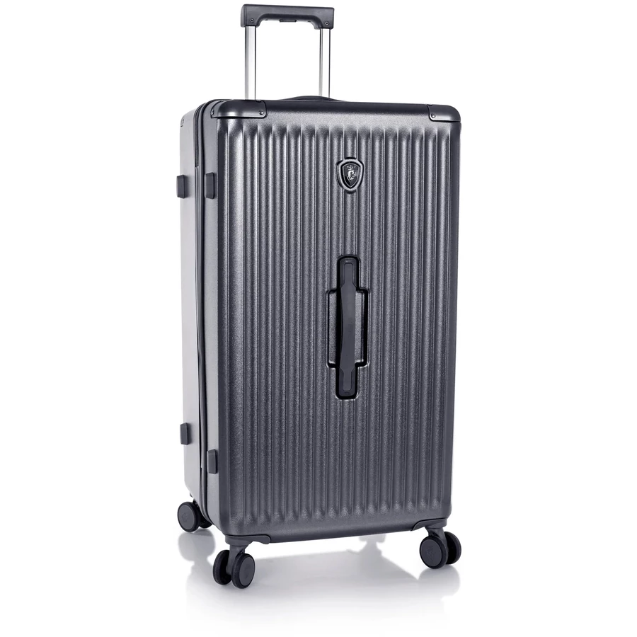 Heys Luxe Trunk - 4-Rollen-Trolley 76 cm erw. gunmetal