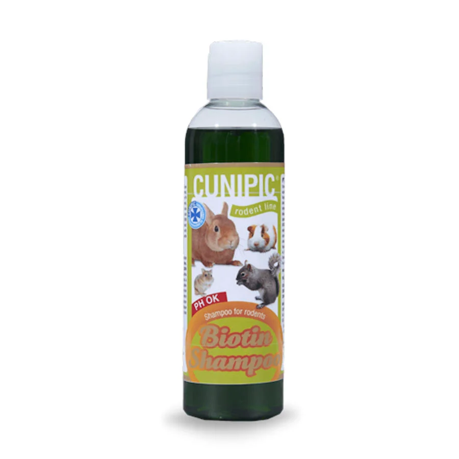 Shampoo de biotina Cunipic para roedores