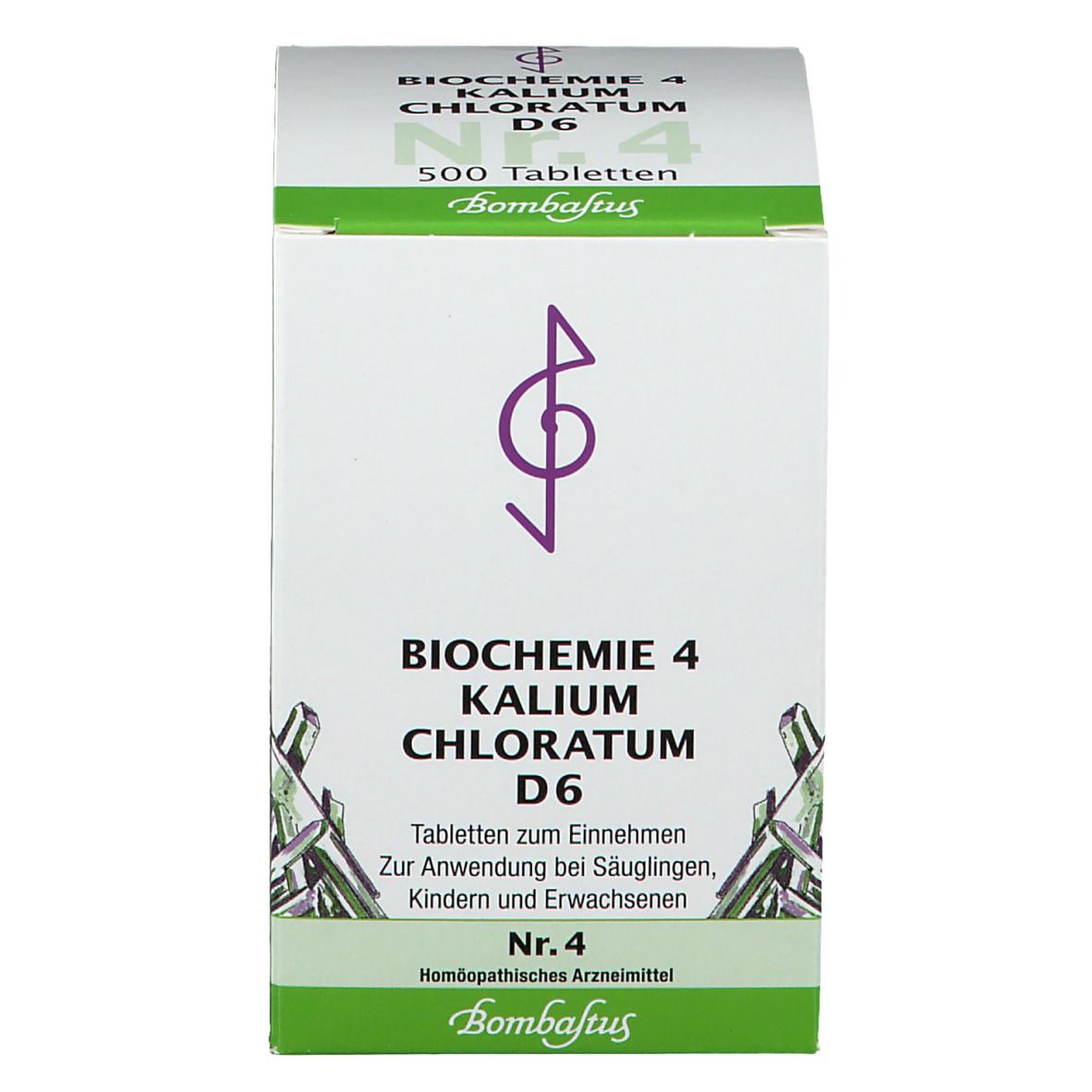 Bombastus Biochemie 4 Kalium chloratum D6 Tabletten