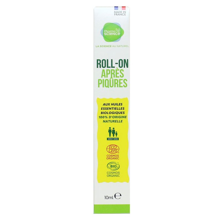 Roll-on après-piqûres huiles essentielles biologiques 10ml