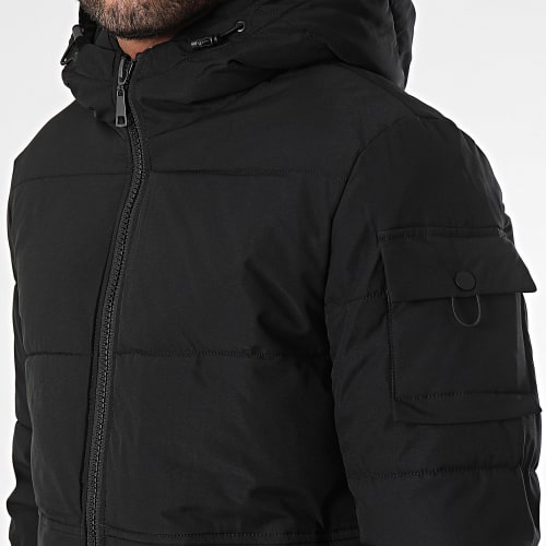 Parka Capuche Noir