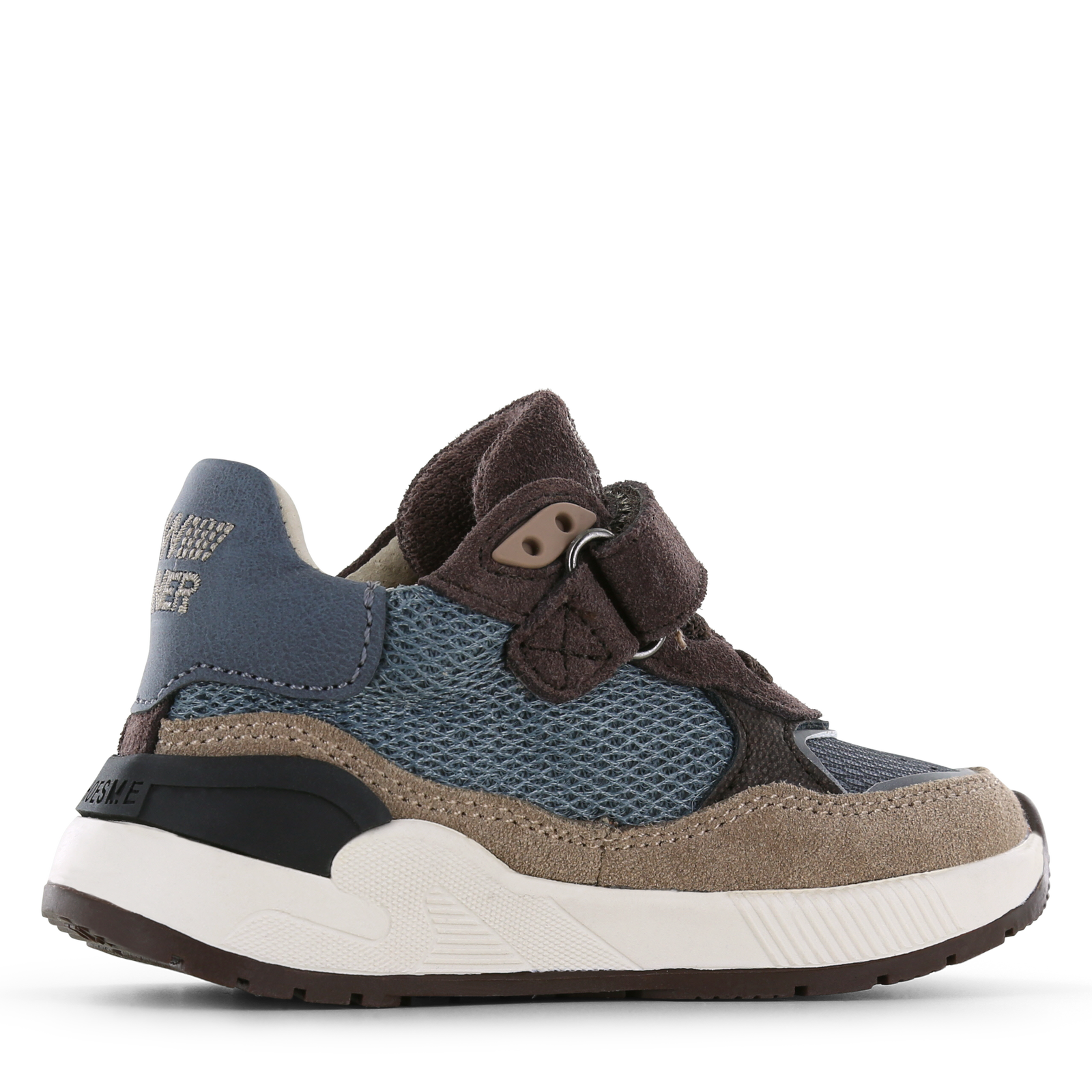 Shoesme blauwe sneaker Mesh, Microfiber nubuck, Suède | Jongens schoenen