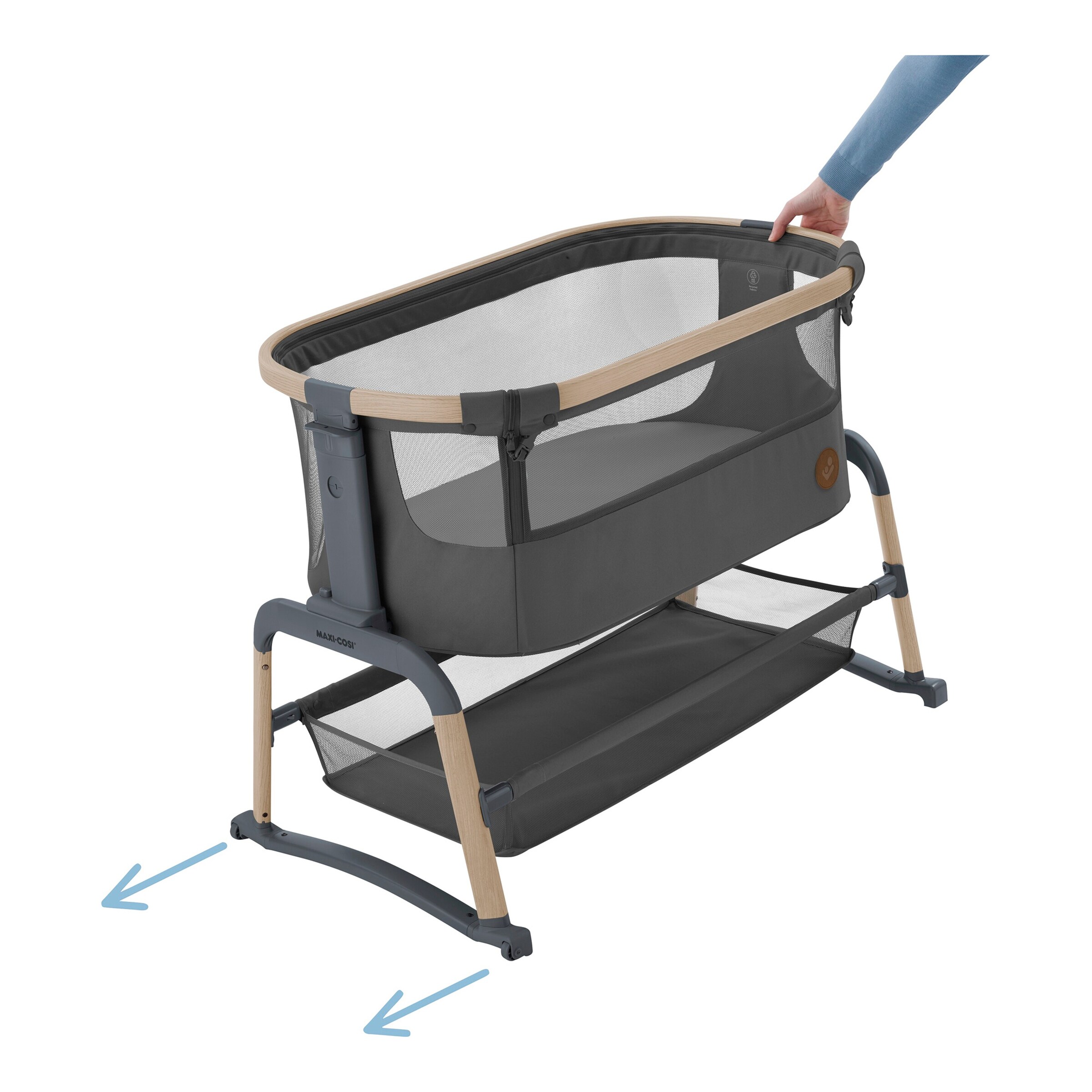 Maxi-Cosi Beistellbett Iora Air Beyond Graphite