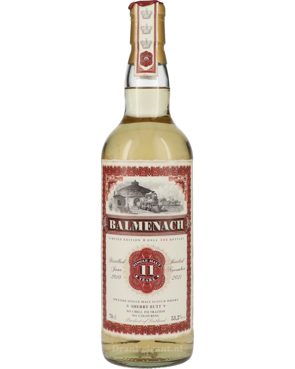 Balmenach 11 Year Sherry Butt 70 cl