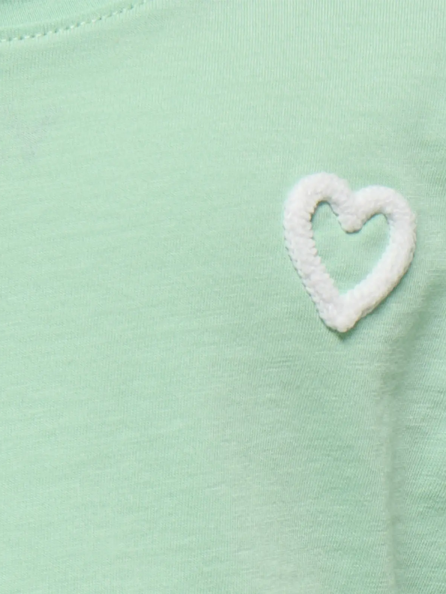 Anna Short Sleeve Heart Tee Juniors