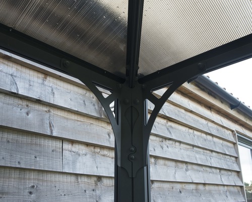 Gazebo Palram – Canopia Palermo 4300 405 x 405 cm antraciet