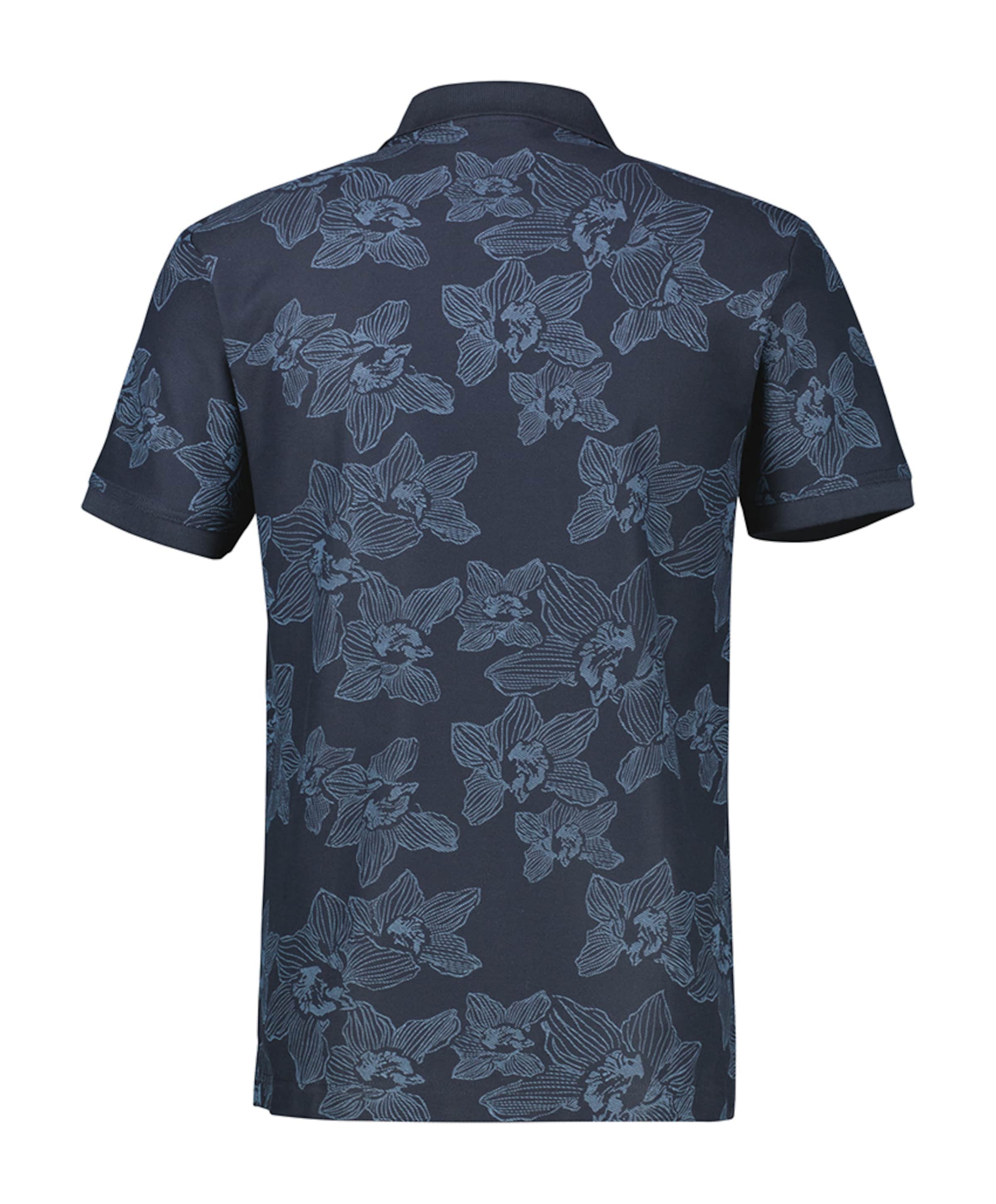 Lerros Heren polo blauw