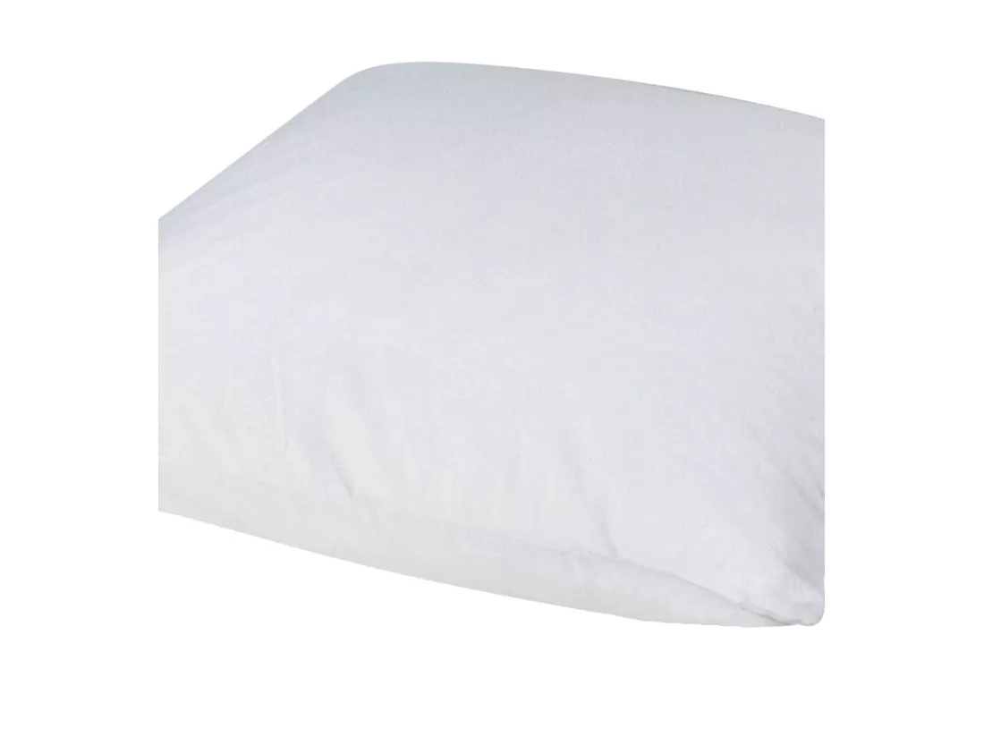 Lot de 2 protèges oreillers molleton 100% coton 65x65