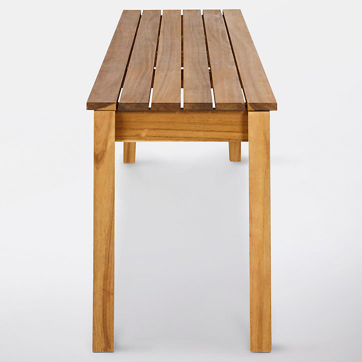 Banc de jardin Denia sans dossier