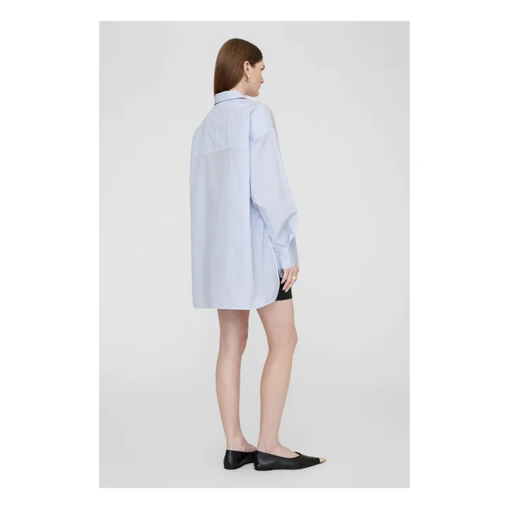 Anine Bing Chemise Chrissy Rayures | Bleu ciel