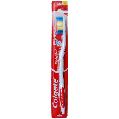 Colgate - Cepillo de dientes Classic Deep Clean - Mediano Rojo