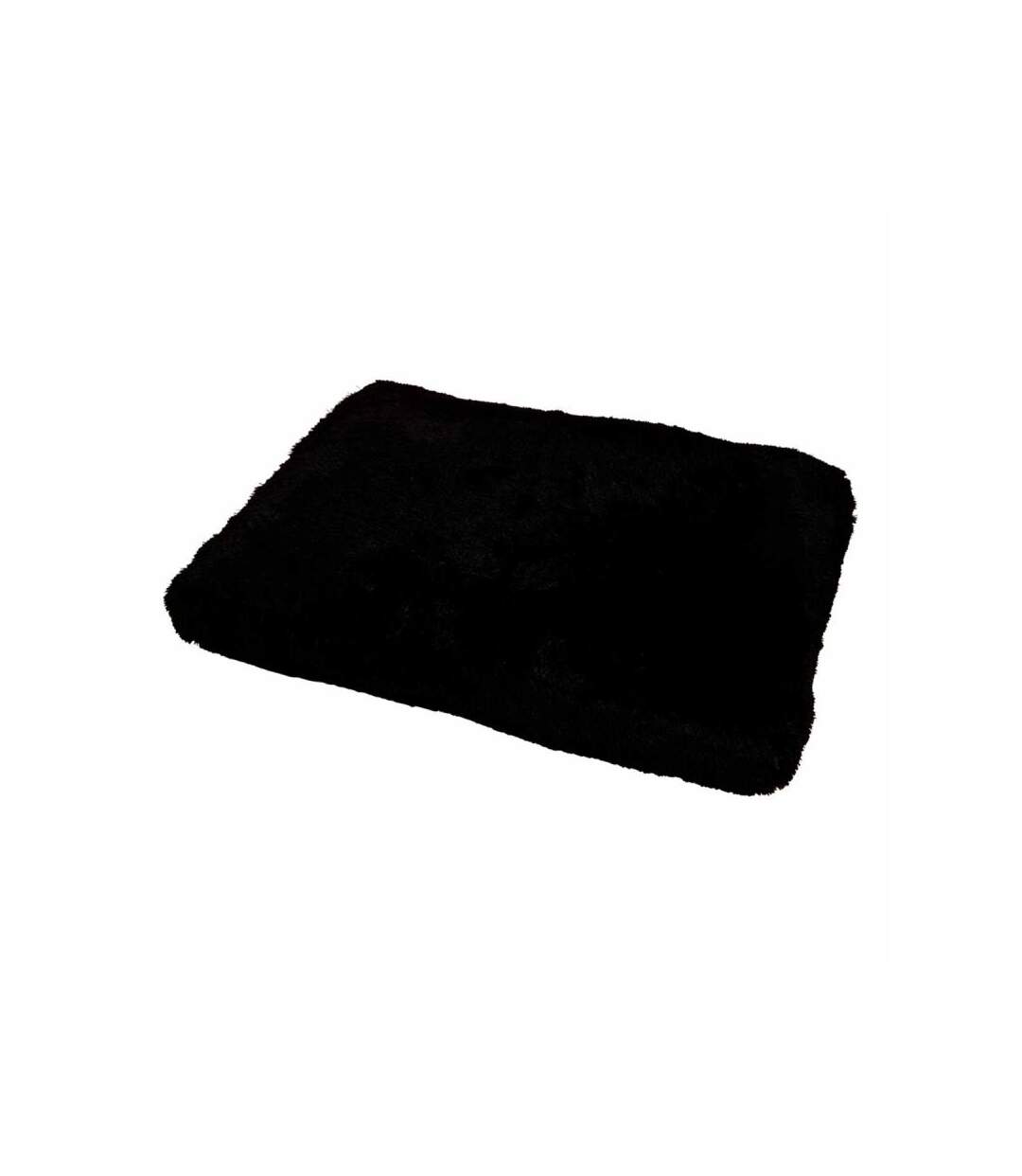 Paris Prix - Coussin Pour Chien & Chat fluffy 80cm Noir