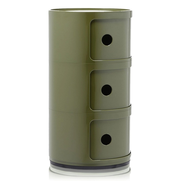 Nachtkastje Componibili 3 classic green