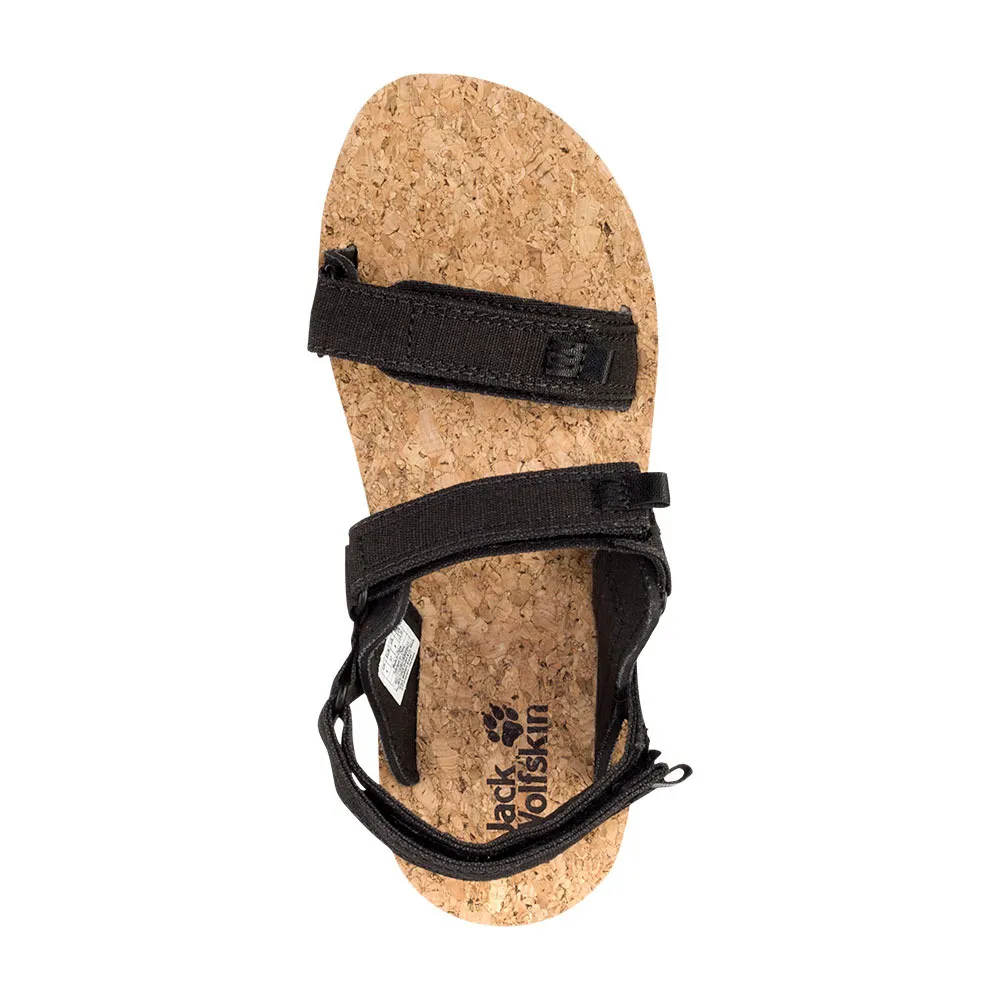 Jack Wolfskin ECOSTRIDE 2 - Sandales Femme phantom/cork