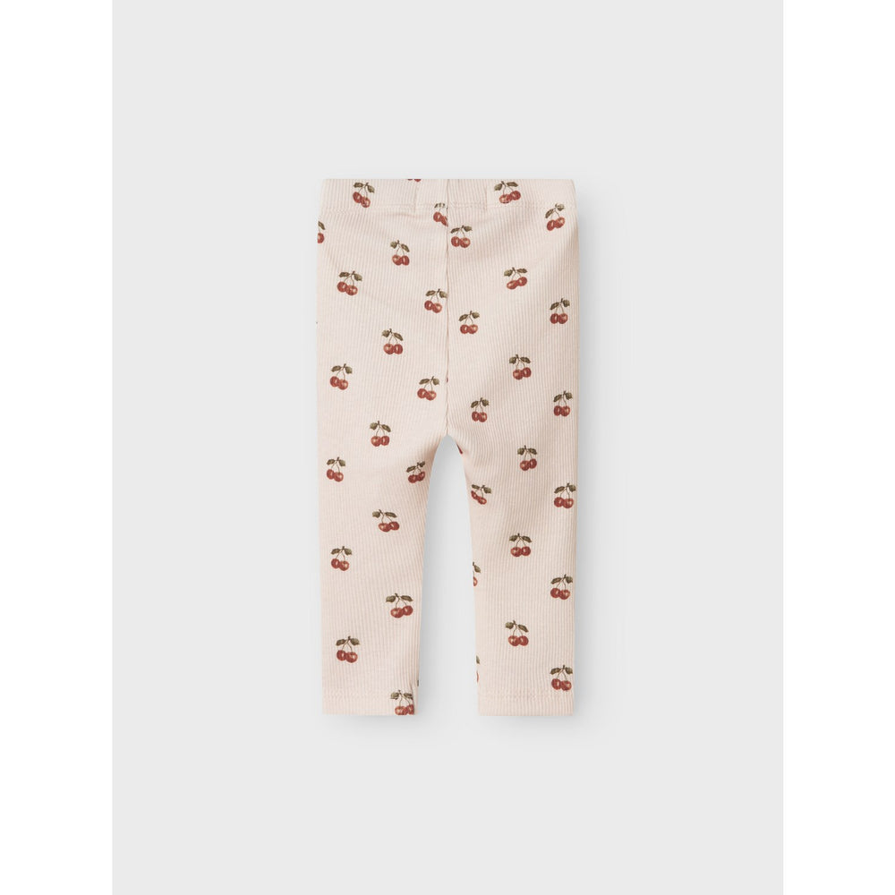 Køb Lil'Atelier Silver Peony Cherry Nbflavo Elf Slim Leggings Lil Noos