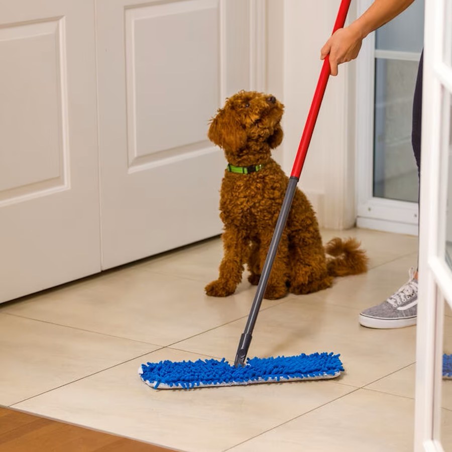 Esfregão de limpeza Vileda Pet Pro Flip Mop para cães