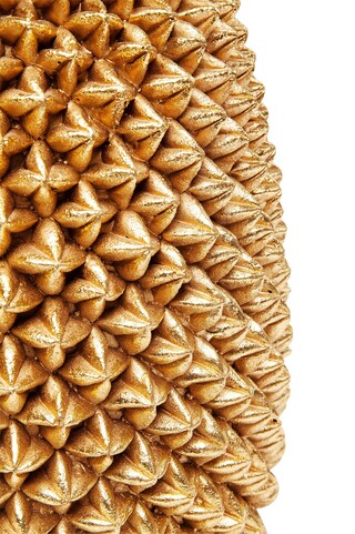 KARE DESIGN Vase PINEAPPLE 25 x 25 x 50 cm Metall goldfarbig