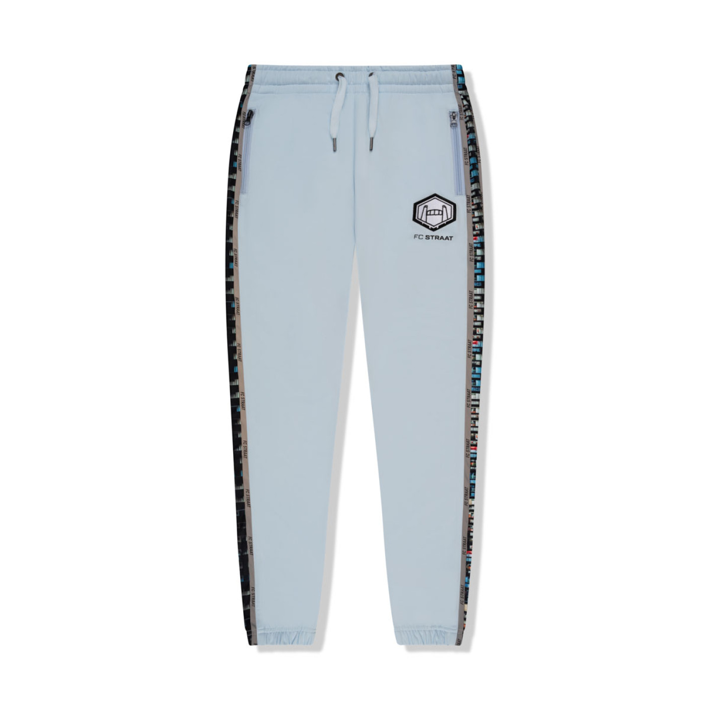 Touzani Damascus Alpine Trainingspak Full-Zip Kids Lichtblauw Zwart
