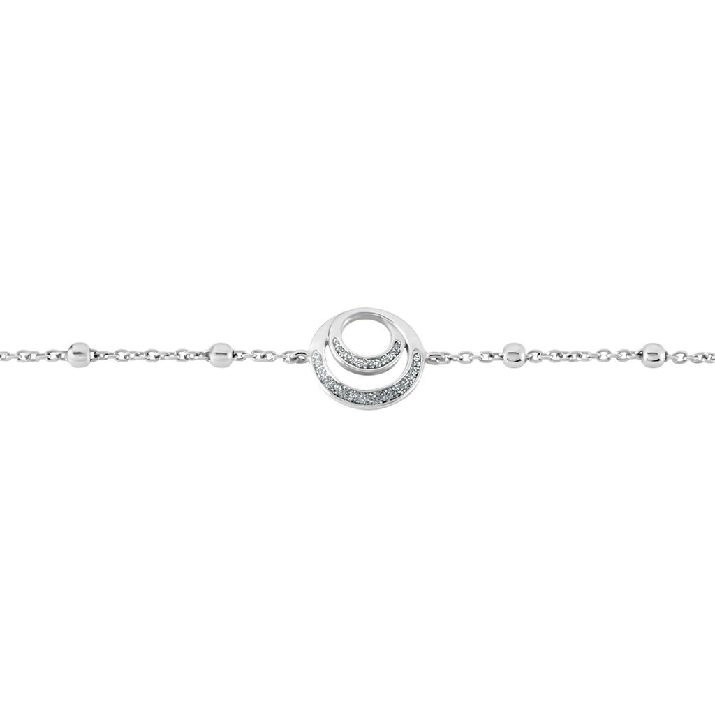 Bracelet Argent Rhodié Vibien Glitter
