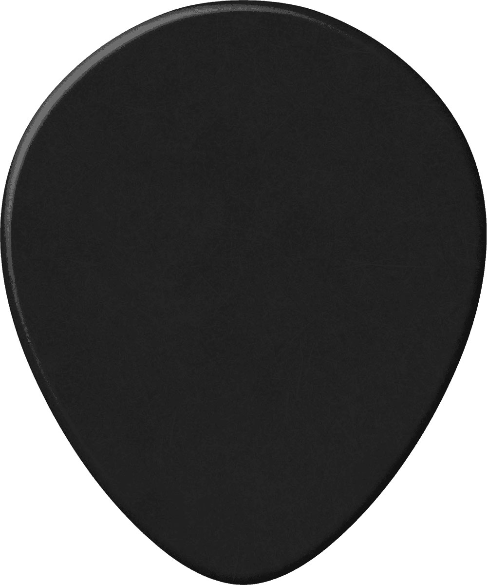 Jim Dunlop Black Teardrop Heavy Sachet De 12 - Médiators