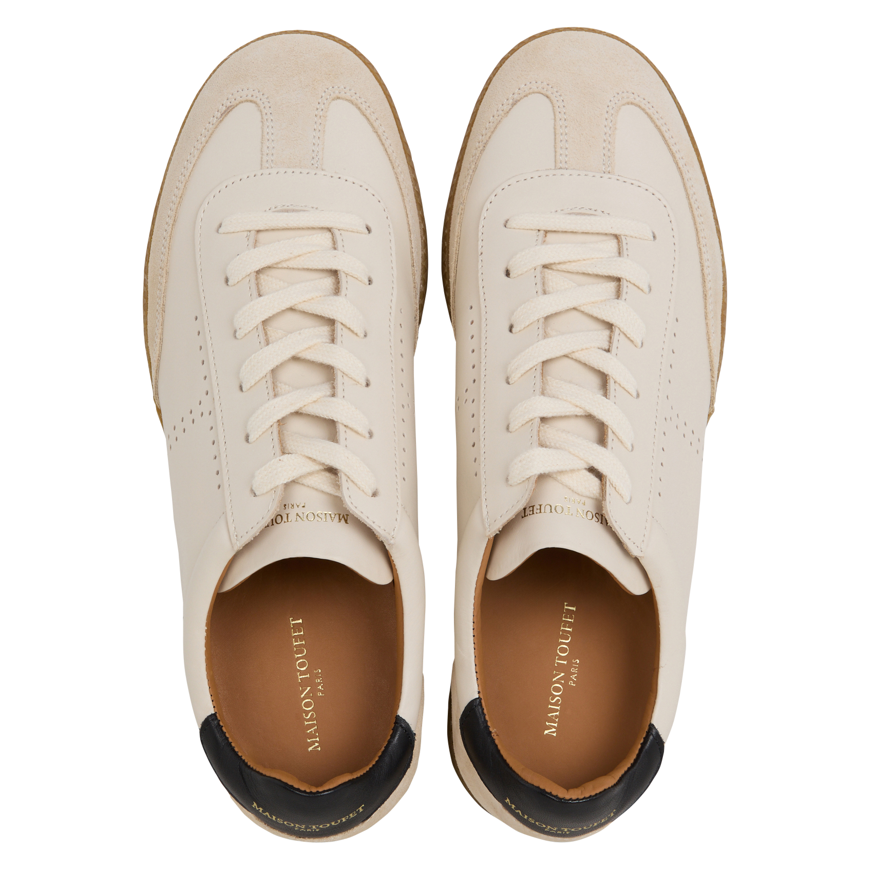 SOLVEIG - Baskets basses en cuir | Multicolore