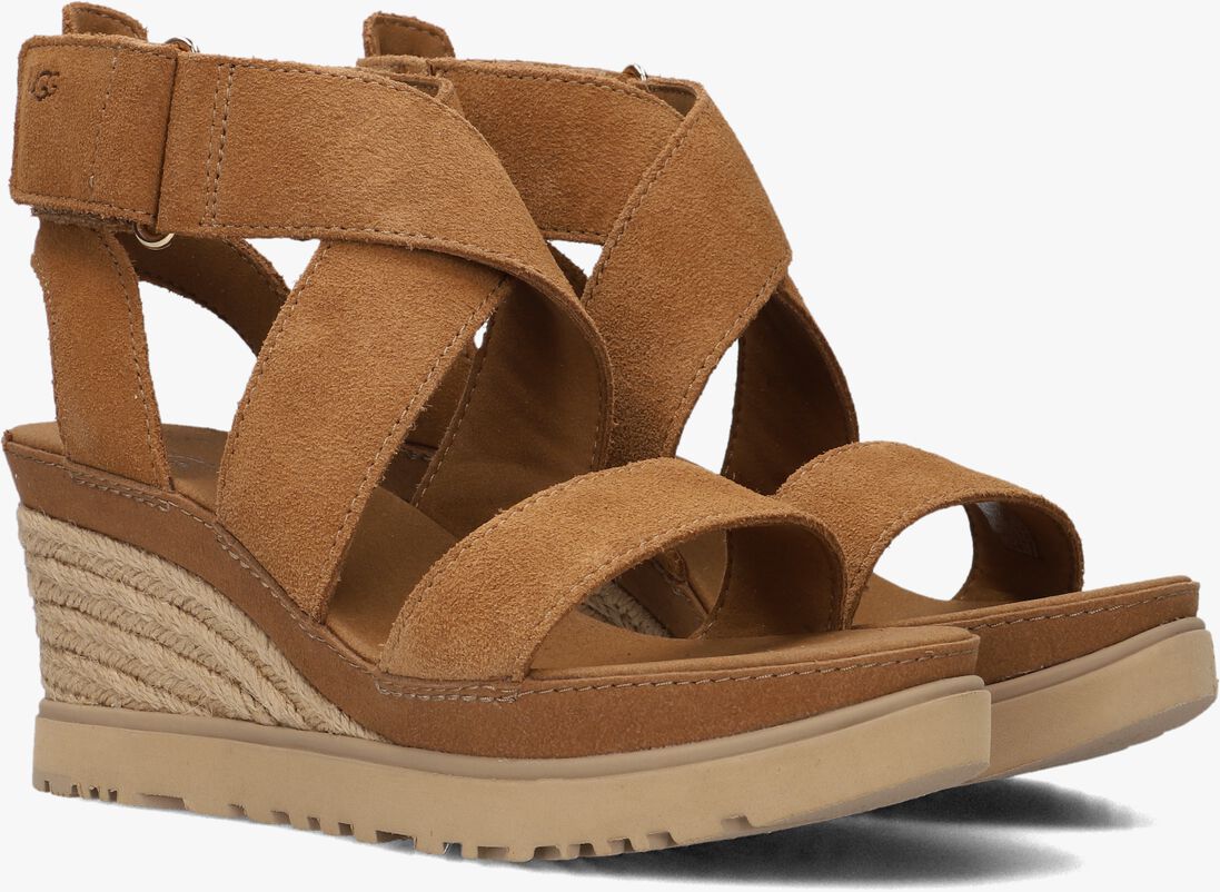 cognac ugg sandalen ileana ankle