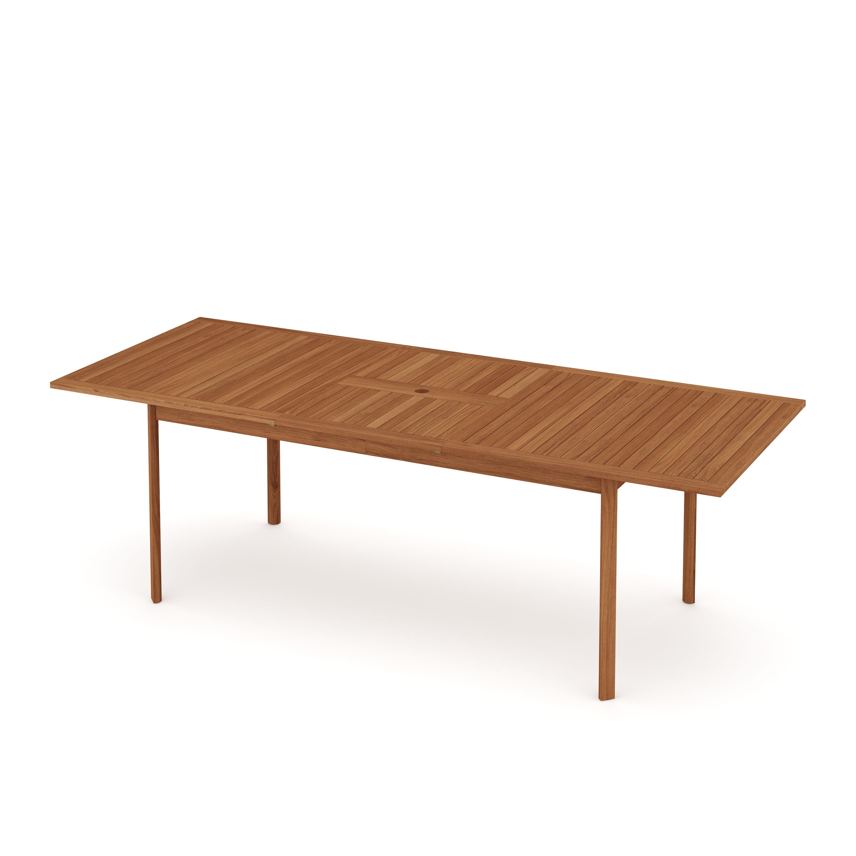 Gartentisch Holz ausziehbar AMADORA 180/240 x 95 cm