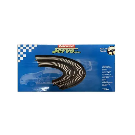 Carrera Servo 140plus Steilkurve 1/45° 77524
