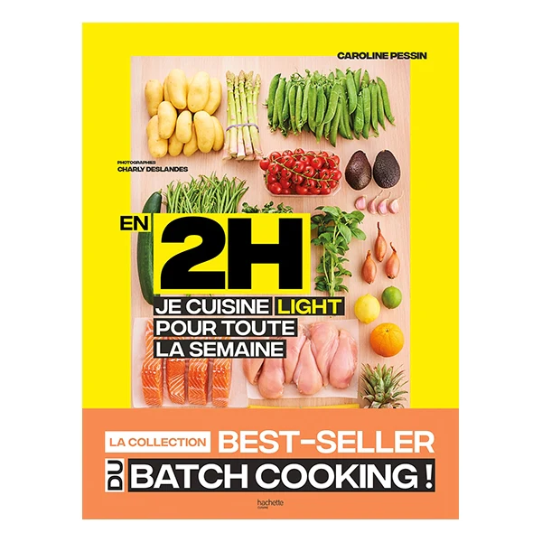 Livre En 2 h je cuisine light Hachette pratique