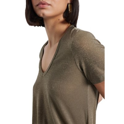 Tee-shirt à manches courtes femme OP00000 PLEASE