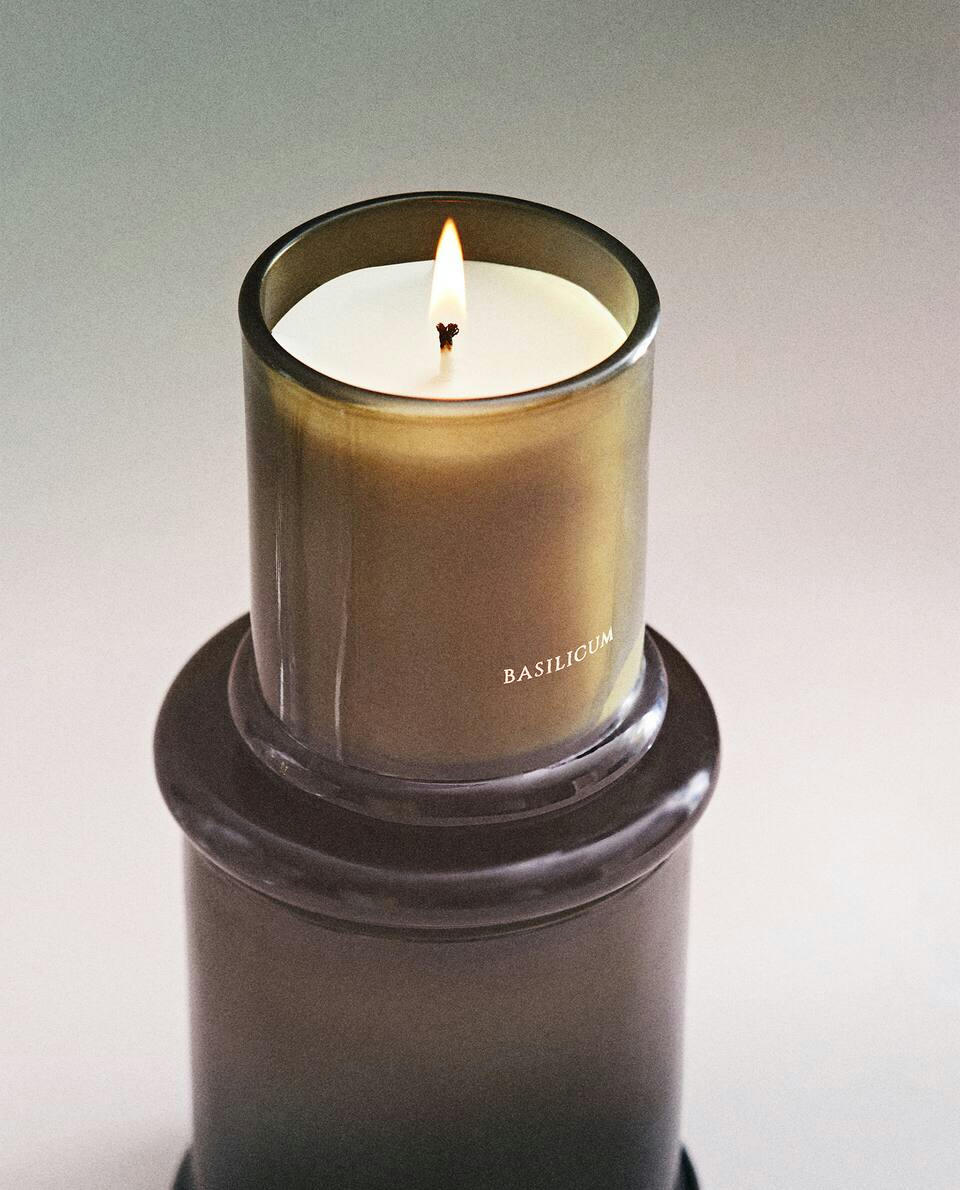 VELAS AROMÁTICAS DE MANJERICÃO