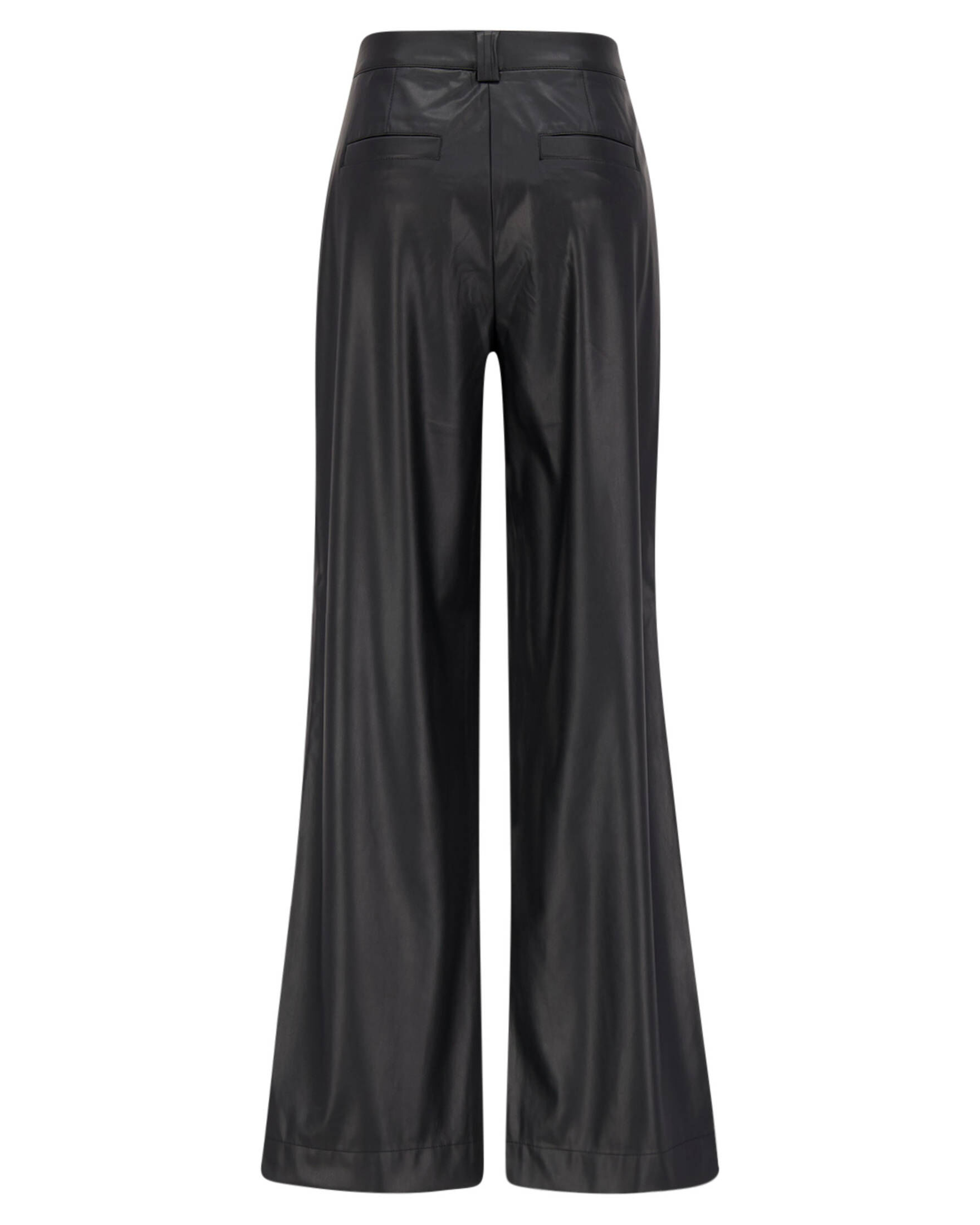 CALVIN KLEIN JEANS| Damen Hose FAUX LEATHER WIDE LEG PANTS