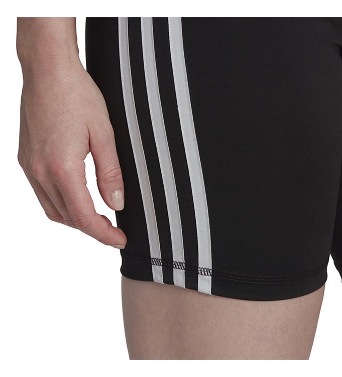 adidas Women Training Essentials 3-Stripes High-Waisted Short Tights