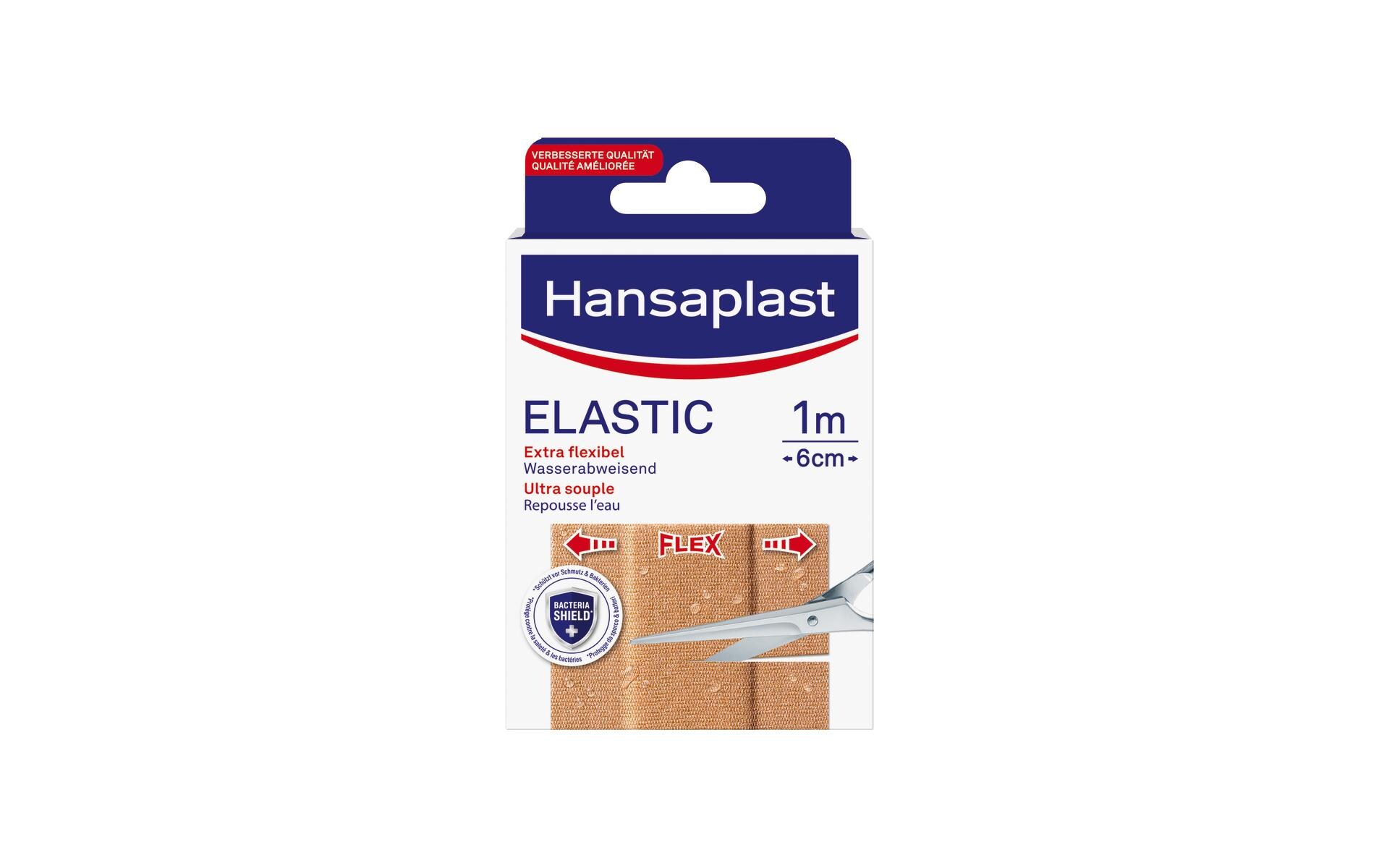 Elastic Meter 1 m x 6 cmZuschneidbares Elastic Pflaster für alle Arten von kleineren Wunden und Verletzungen