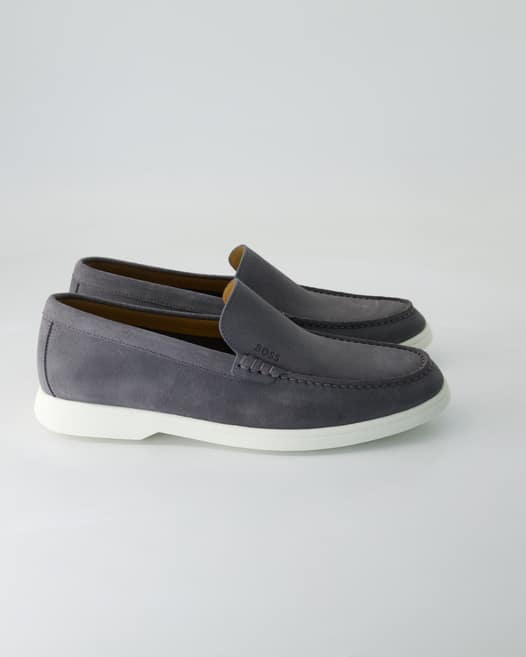Boss Sienne_Loaf Slipper in Grau
