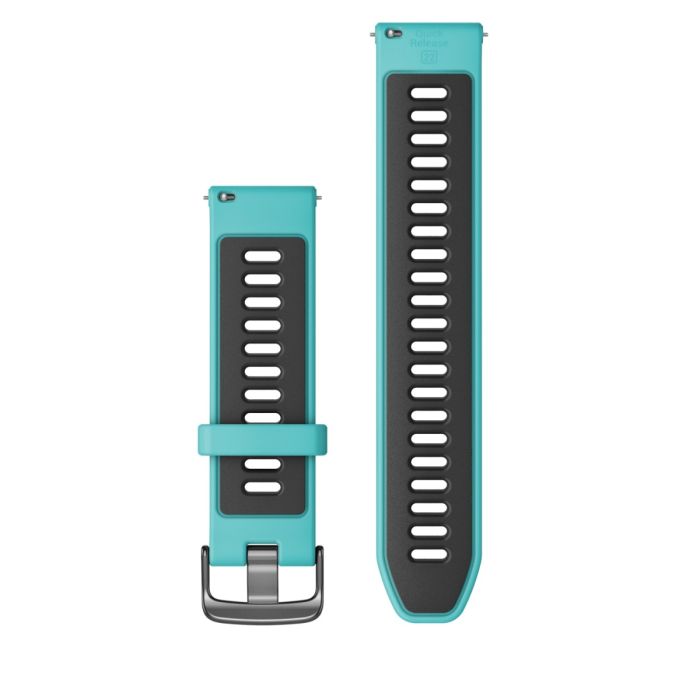 Garmin Unisex Tilbehør til ure/armbånd Quick Release 22 mm Strap (Silicone) Blå