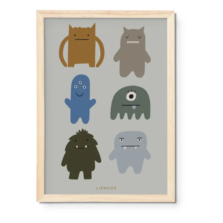 Liewood Affiche Beverly | Monster/Mist