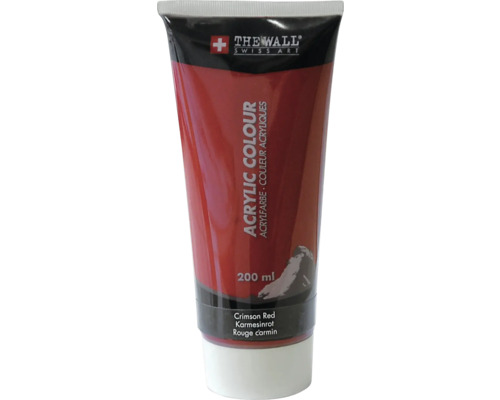 Crimson acrylverf 200 ml