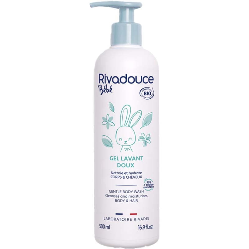 Gel lavant bio - Bébé - Corps & cheveux - 500ml