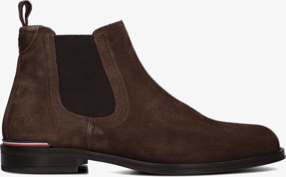 TOMMY HILFIGER bruine tommy hilfiger chelsea boots core rwb hilfiger chelsea