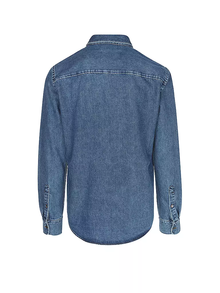 AMI PARIS Jeanshemd  blau