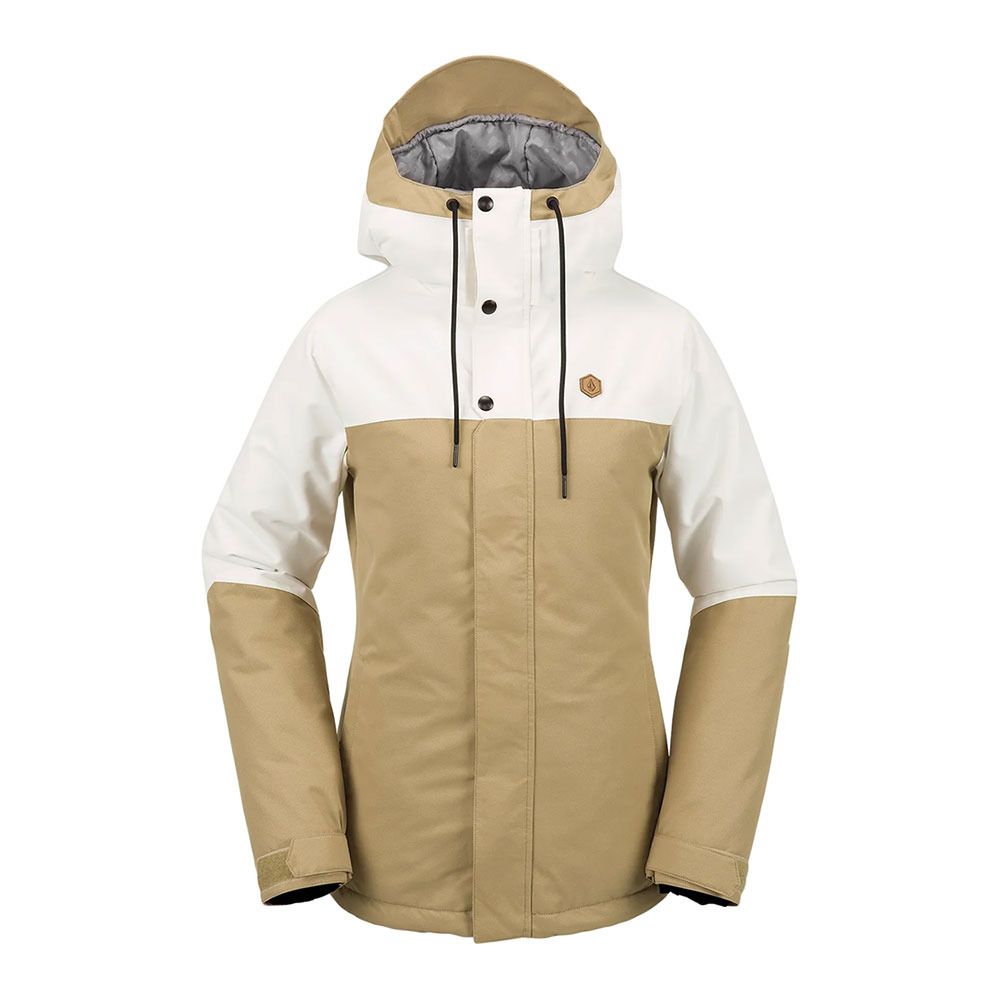 Volcom BOLT INS - Veste ski Femme dark khaki