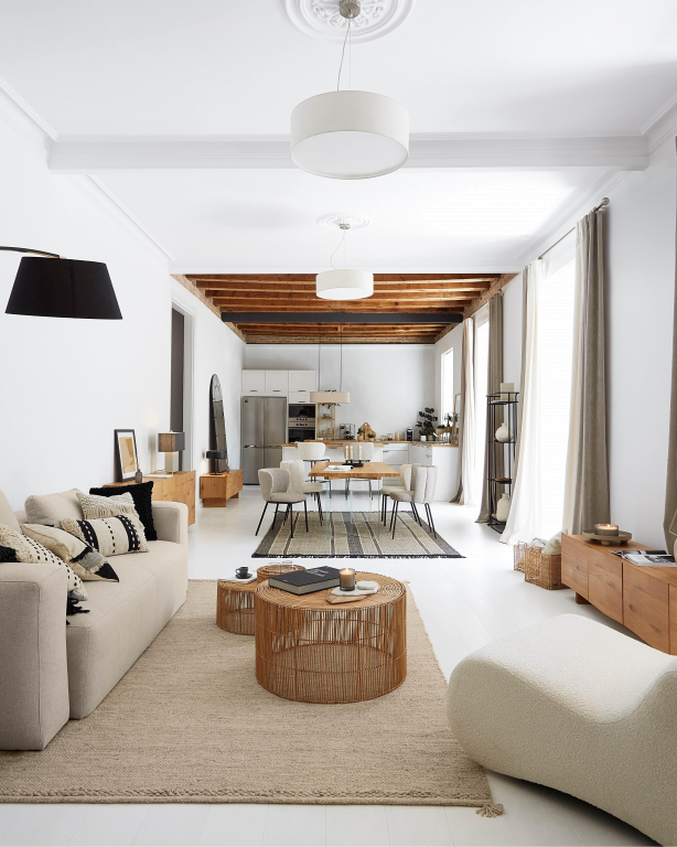 Kave Home Carime vloerkleed 200x300 beige