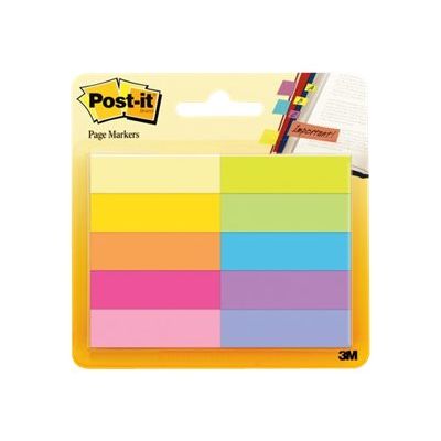 Marque-pages Post-it en papier - 10 blocs de 50 feuilles