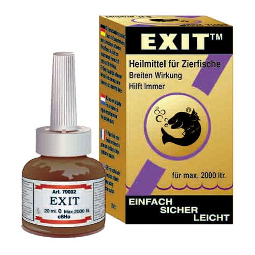 Tratamento Nayeco Exit White Spot para peixes