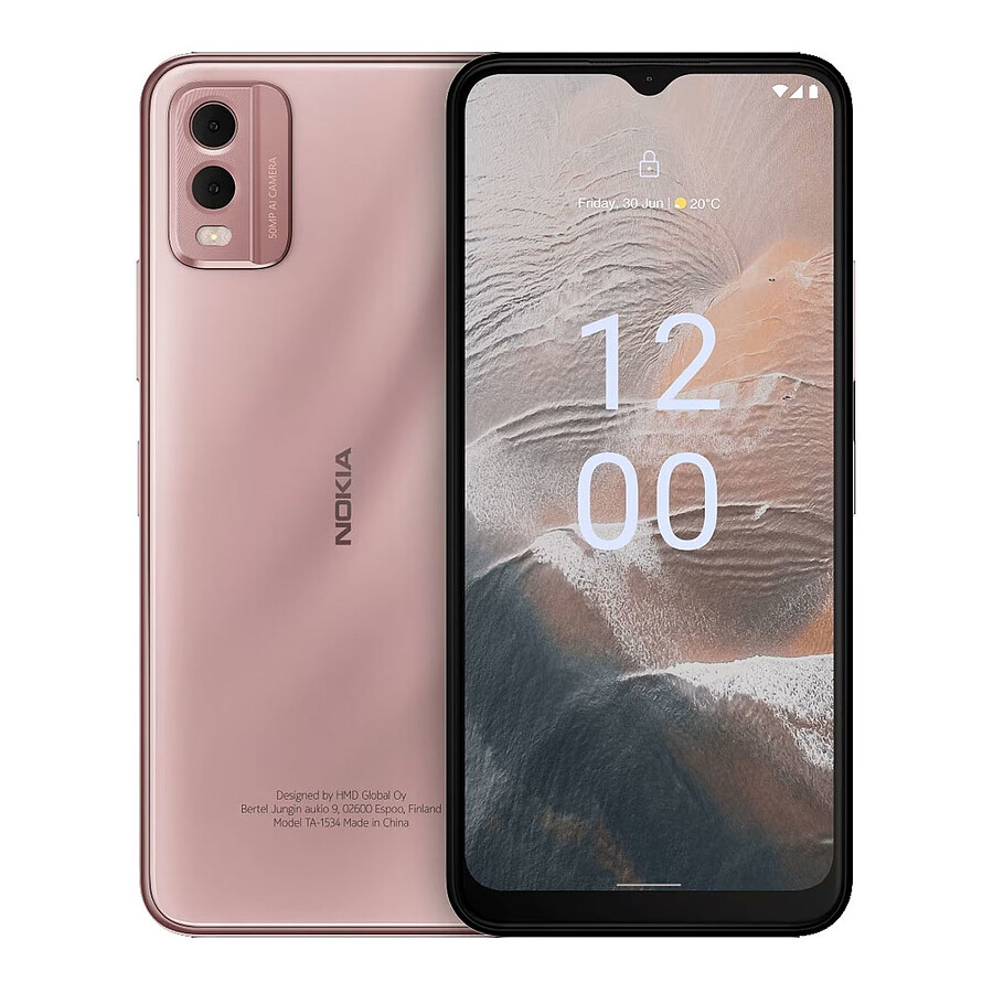 Nokia C32 (rose) - 64 Go