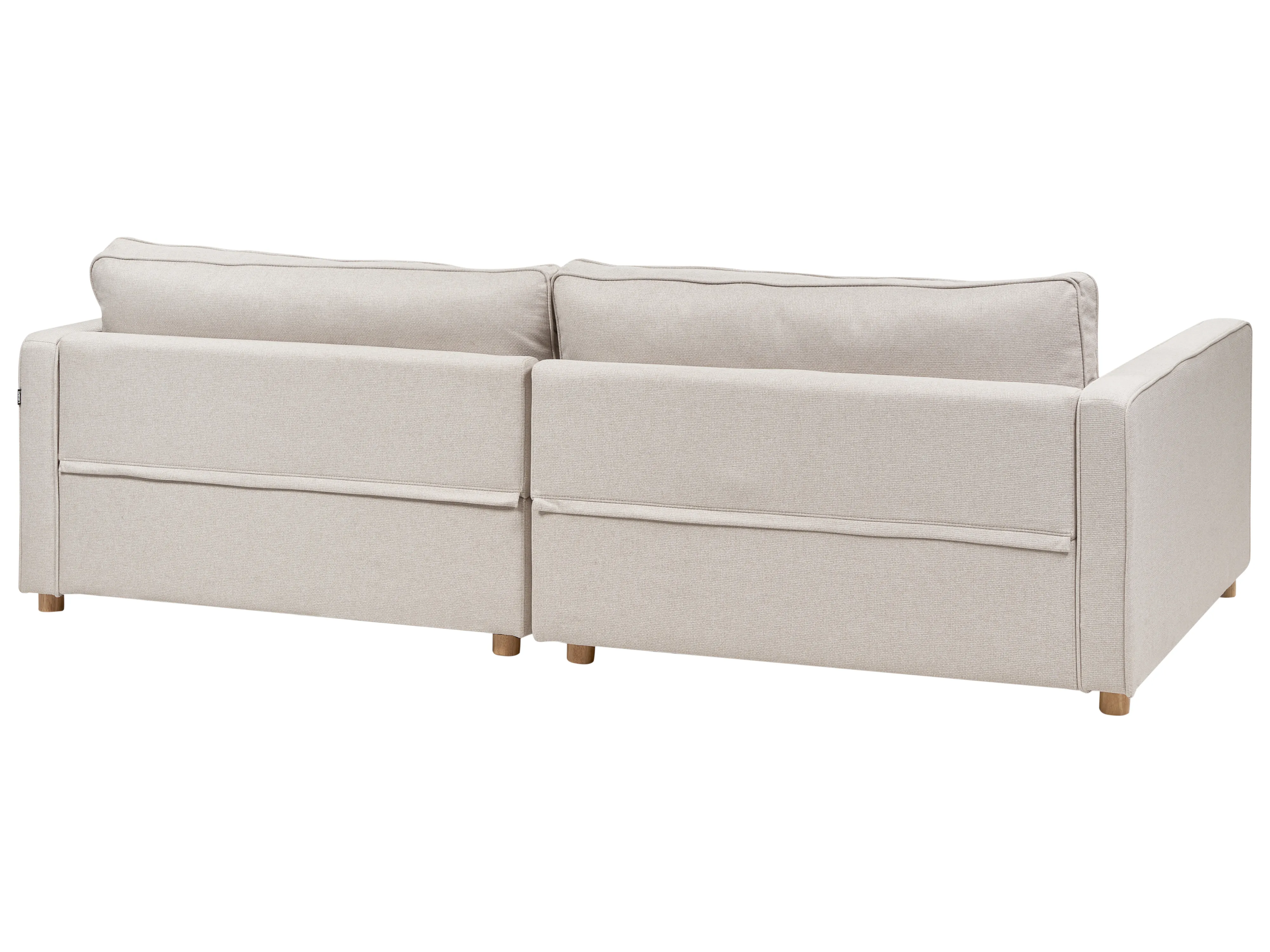 Bank 3-zits VINSTRA Stof Beige