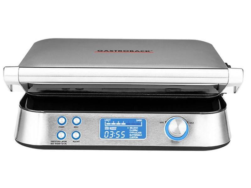 Gastroback Waffeleisen Advanced Control Waffeleisen für originale belgische Waffeln